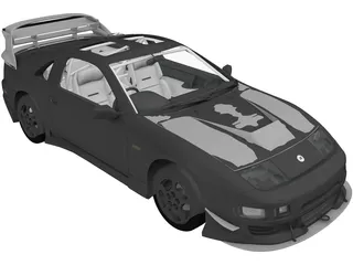 Nissan Fairlady ZvS TwinTurbo (1994) 3D Model