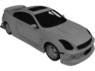 Infiniti G35 3D Model