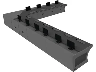 Console 3D Model