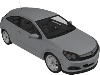 Opel Astra 3D Model