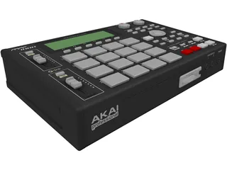 Akai MPC 1000 3D Model