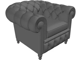 Armchair 3D Model