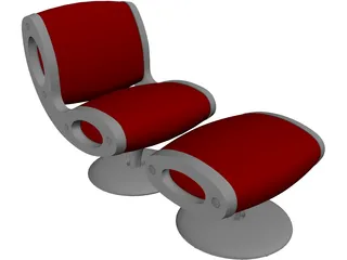 Modern Chair 3D Model