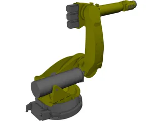 Kuka Robot KR210 3D Model