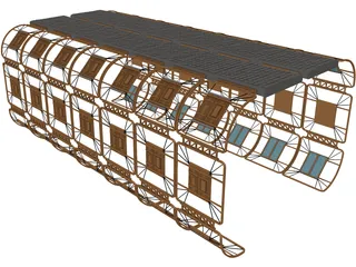 Dry Dock 3D Model