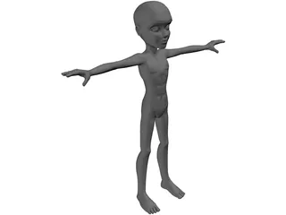 Boy 3D Model