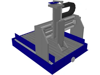 CNC Stepper 3D Model