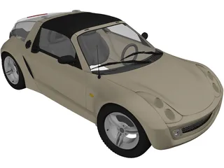 SMART Roadster 3D Model