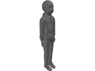 Boy 3D Model