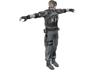 Leon S. Kennedy 3D Model