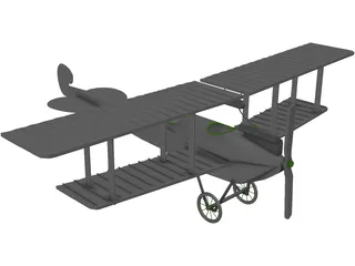 Aviatik 3D Model