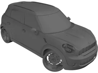 Mini Countryman 3D Model