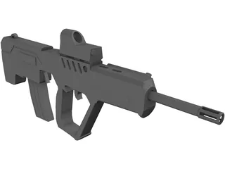 IMI Tavor TAR-21 3D Model