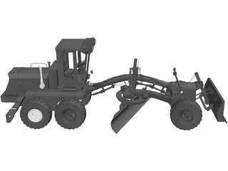 Auto Grader 3D Model