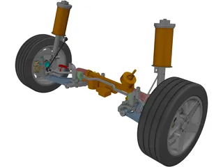 Suspension 3D Model