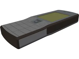 Nokia E50 Mobile Phone 3D Model