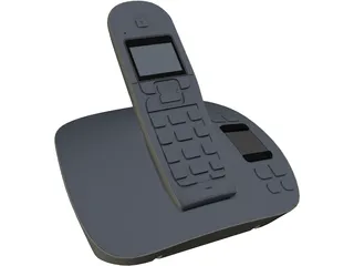 Philips N080211 Phone 3D Model