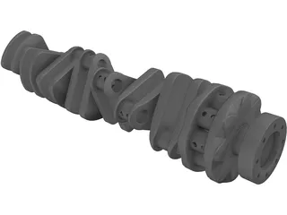 Crankshaft 3D Model