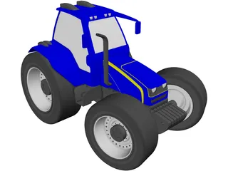 Tractor 3D Model