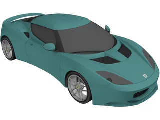 Lotus Evora 3D Model