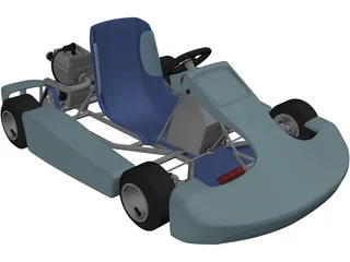 Kart 3D Model