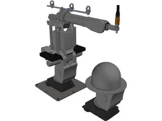 Fanuc S420iF 3D Model