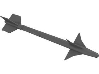 AIM-9 Sidewinder 3D Model