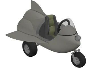 Rocket Trike 3D Model