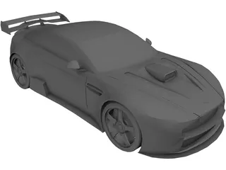Aston Martin V8 3D Model