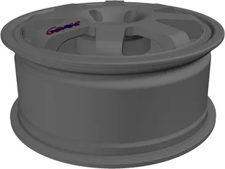 Wheel Speedline Corse 3D Model