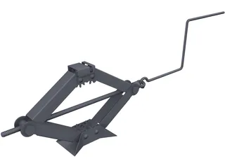 Scissor Car Jack 3D Model