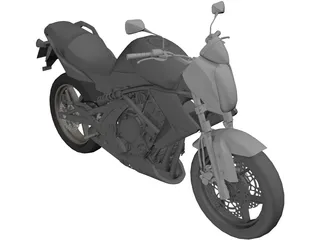 Kawasaki ER-7 3D Model