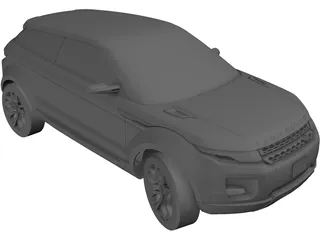 Land Rover LRX Concept 3D Model