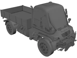 Mercedes-Benz Unimog U400 3D Model