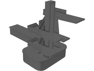 Diving Boards 3D Model