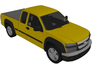 Chevrolet Colorado Pickup 3D Model