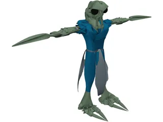 Alien Valanubae 3D Model