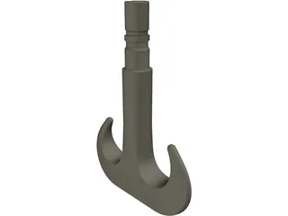 Crane Hook GD80 3D Model