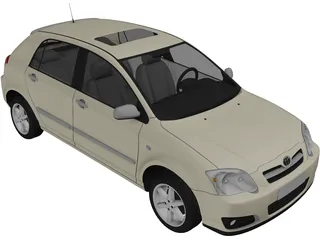 Toyota Corolla 3D Model