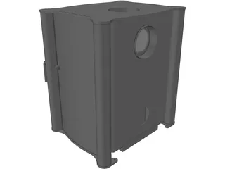 Firebelly FB1 Wood Burning Stove 3D Model