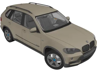 BMW X5 E70 (2006) 3D Model