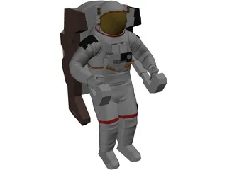 Astronaut 3D Model