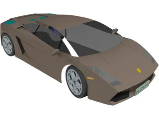 Lamborghini Gallardo 3D Model