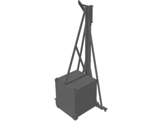 Rotating Beam for Hoist 3D Model