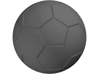 Soccer Ball 3D Model