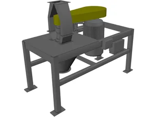 Sturtevant Mill 3D Model