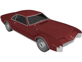 Oldsmobile Toronado (1966) 3D Model