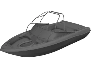 Sea Chaser Boat 3D Model