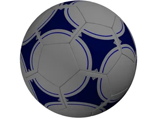 Soccer Ball Adidas (FIFA) 3D Model