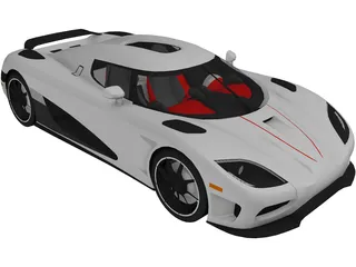 Koenigsegg Agera 3D Model